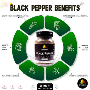 Black Pepper Crushed (کالی مرچ پاؤڈر)