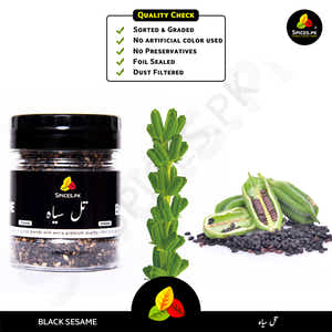 Black Sesame Seeds (کالے تل )