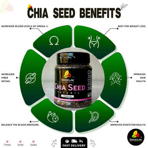 Organic Chia Seeds – Weight Loss (تخم شربتی)