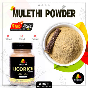 Licorice Powder - Mulethi (ملیٹھی پاؤڈر)