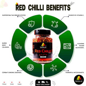 Red Chilli Flakes (دارا لال مرچ)