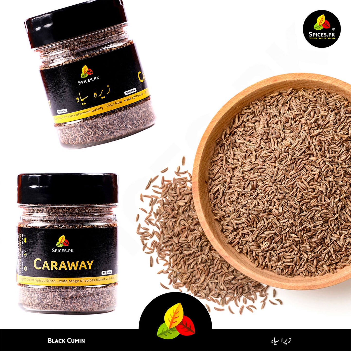 A cup of herbal Kala Zeera tea (Black Cumin water), a popular natural remedy for weight loss, metabolism boost, and bloating.
