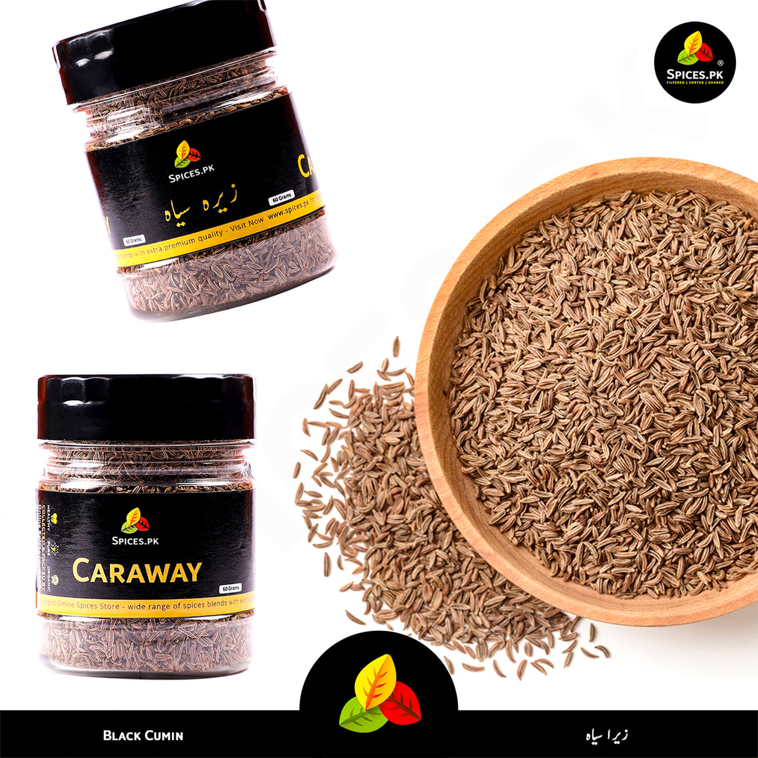 A cup of herbal Kala Zeera tea (Black Cumin water), a popular natural remedy for weight loss, metabolism boost, and bloating.